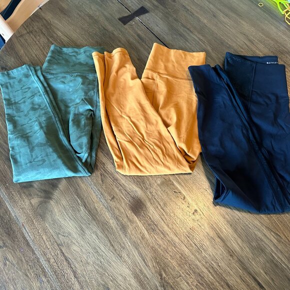 Set of 3 pairs of Athleta / Beyond Yoga leggings, Mediums. - Picture 1 of 12
